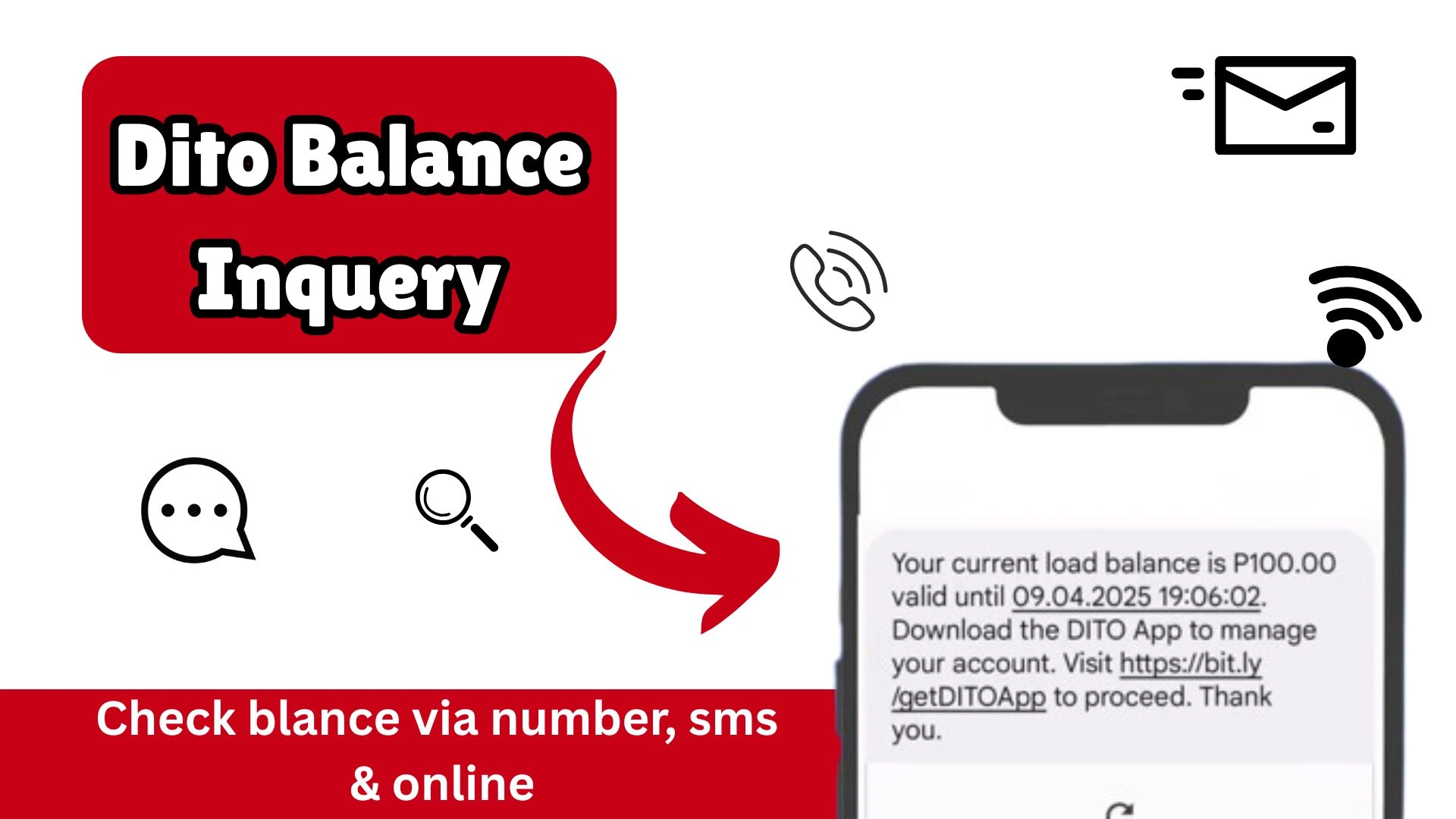 DITO Balance Check Instantly